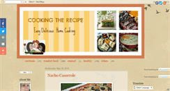 Desktop Screenshot of cookingtherecipe.com